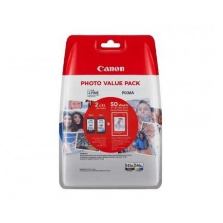 Črnilo Canon PG-545XL/CL-546XL in GP-501 foto papir