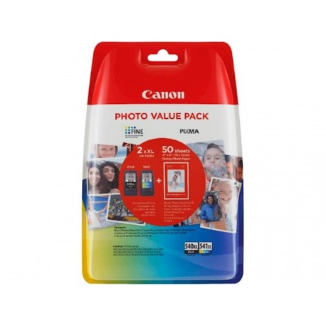 Komplet CANON PG-540XL / CL-541XL in foto papir GP-501