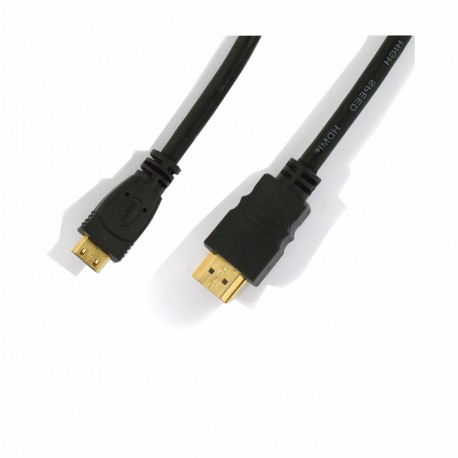 HDMI-HDMI Mini kabel 2m SBOX črn