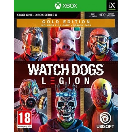 Igra Watch Dogs: Legion - Gold Edition (Xbox One & Xbox Series X)