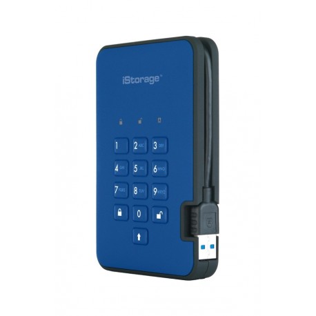 iStorage diskAshur2 256-bit 1TB - Blue
