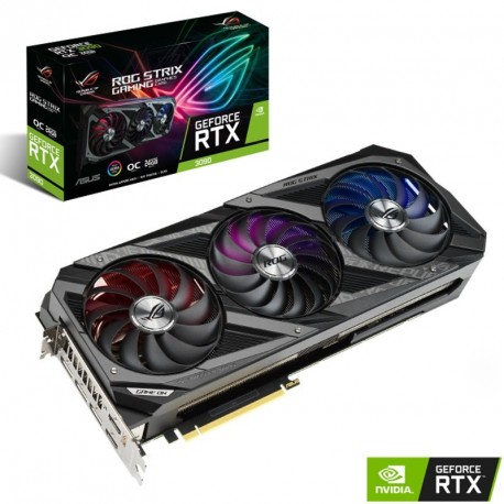 Grafična kartica ASUS ROG Strix GeForce RTX 3090 O24GB GDDR6X
