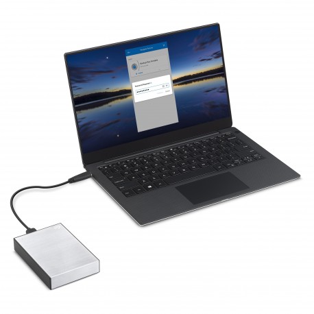 Zunanji disk 2.5 2TB USB 3.0 Seagate 2TB ONE TOUCH, srebrn, STKB2000401
