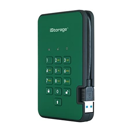 iStorage diskAshur2 SSD 256-bit 512GB - Green