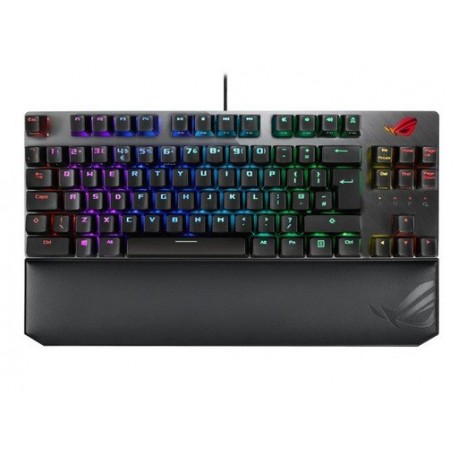 Tipkovnica USB ASUS ROG Strix Scope TKL Deluxe, MX-Red, RGB, UK SLO g.