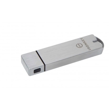 USB ključek 128GB KINGSTON IRONKEY S1000, kovinski, strojna zaščita