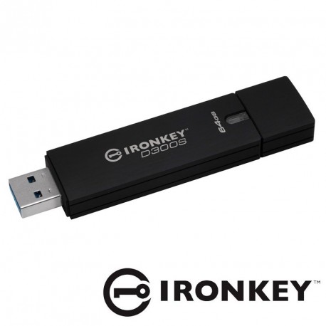 USB ključek 64GB KINGSTON IronKey D300, IKD300S/64GB