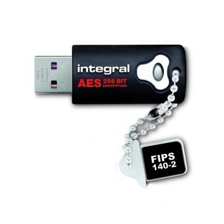 USB ključek 16GB Integral Crypto, INFD16GCRYPTODL140-2