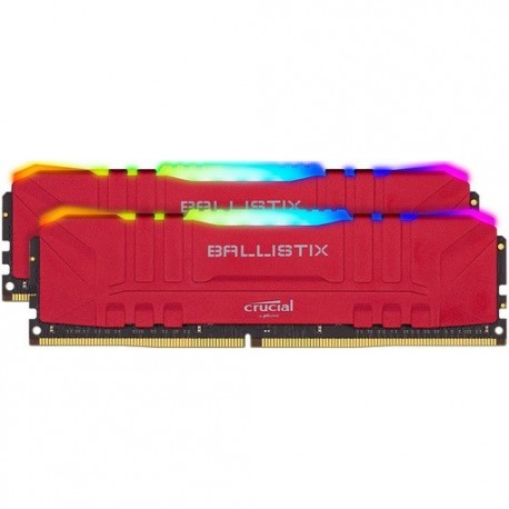 Pomnilnik DDR4 16GB (2x8GB) 3600 Crucial BX Red RGB, BL2K8G36C16U4RL