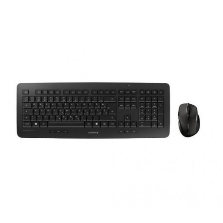 Komplet tipkovnica in miška Cherry DW 5100 Wireless, črni