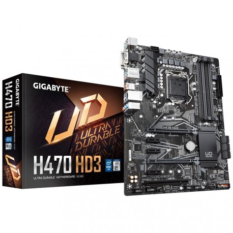 Matična plošča GIGABYTE H470 HD3, DDR4, LGA1200, ATX