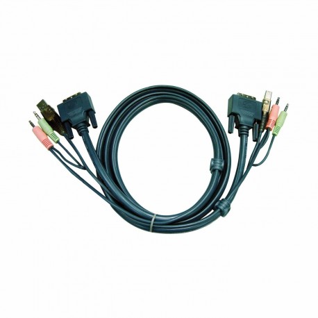 Set kablov ATEN 2L-7D02U DVI/USB/AVDIO 2m