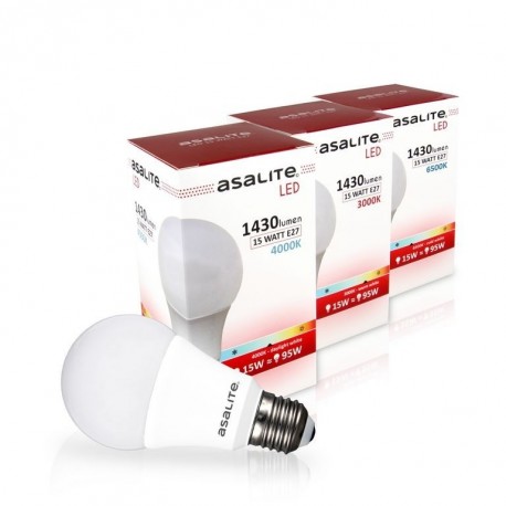 LED sijalka (žarnica) ASALITE LED sijalka E27 15W 3000K 1430lm, ASAL0052