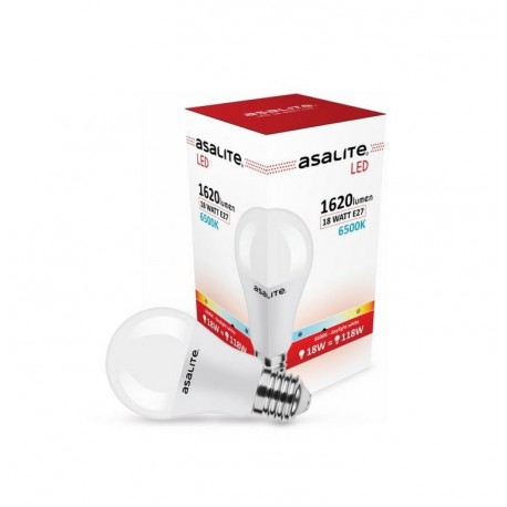 LED sijalka (žarnica) ASALITE LED sijalka E27 18W 6500K 1620lm, ASAL0148