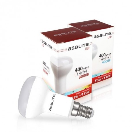 LED sijalka (žarnica) ASALITE LED sijalka E14 R50 5W 4000K 400lm, ASAL0065