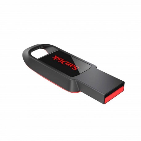 USB ključek 32GB SanDisk CRUZER SPARK, črno-rdeč
