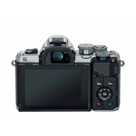 OLYMPUS OM-D E-M10 IV ohišje srebrne barve