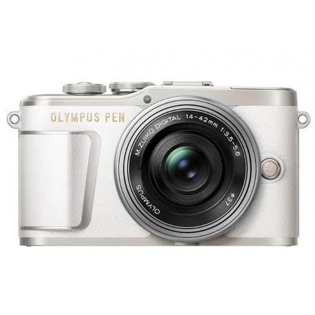 OLYMPUS PEN E-PL9 bel+ 14-42mm 1:3.5-5.6 EZ srebrn Pancake