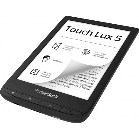 E-bralnik PocketBook Touch Lux 5, črn