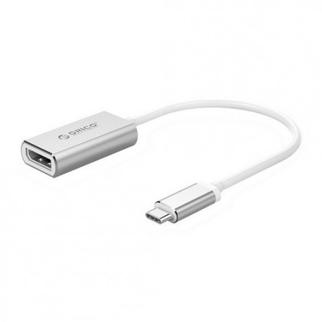 Adapter USB-C v DP 4K, aluminij, ORICO XC-103-SV