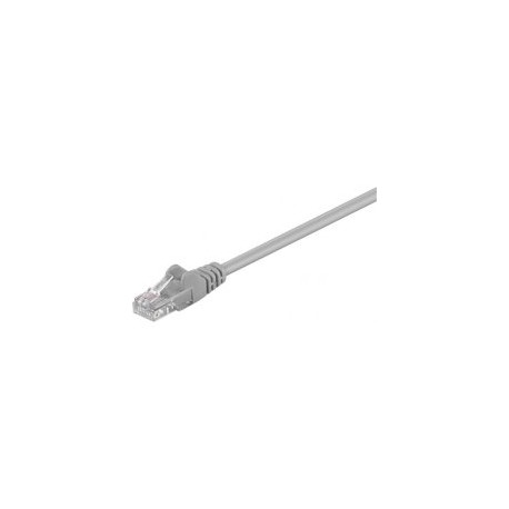 Mrežni kabel Goobay UTP Cat5e 0.5m siv