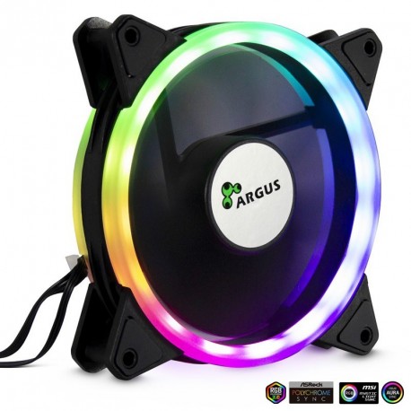 Set INTER-TECH Argus RS-04 3x ventilator + LED trak + daljinski upravljalnik