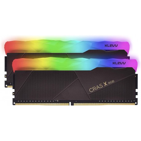 Pomnilnik DDR4 32GB (2x16GB) 3200 Klevv Crass X RGB, KD4AGU880-32A160X
