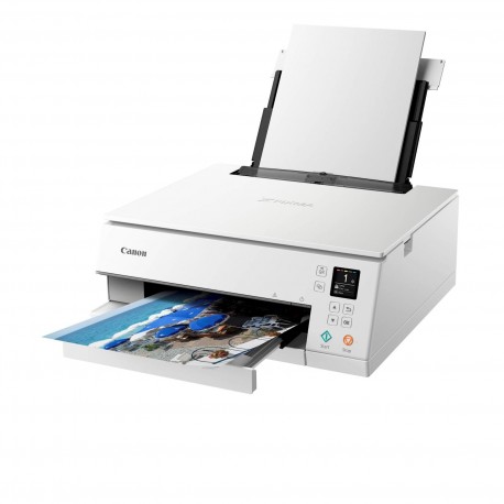 Multifunkcijski tiskalnik CANON Pixma TS6351, bel