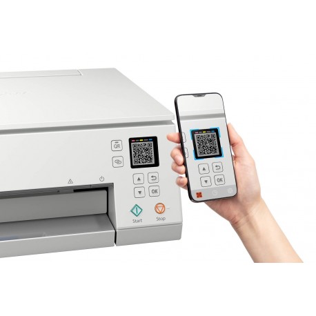 Multifunkcijski tiskalnik CANON Pixma TS6351, bel