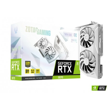 Grafična kartica ZOTAC GAMING GeForce RTX 3070 Twin Edge OC White Ed