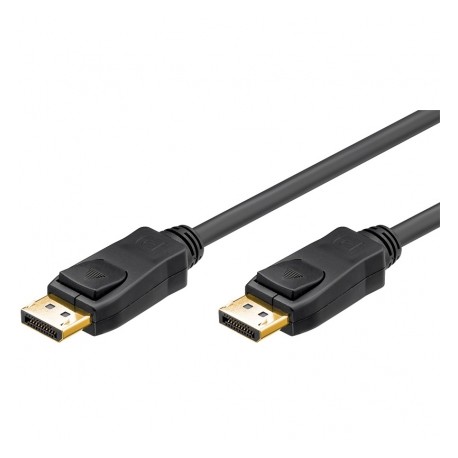 Kabel DisplayPort 1.2 (M/M) Goobay 2m pozlačen