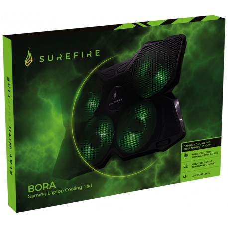 Hladilni podstavek SUREFIRE Bora Gaming, zelen