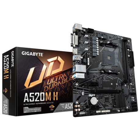 Matična plošča Gigabyte A520M H AM4