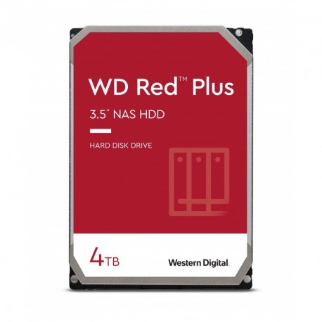 Trdi disk 3.5 4TB WD RED Plus SATA3, 5400, 128MB, WD40EFZX