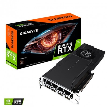 Grafična kartica GIGABYTE RTX 3080 TURBO 10GB GDDR6X, GV-N3080TURBO-10GD