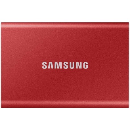 Zunanji disk SSD 500GB Samsung T7, MU-PC500R/WW, rdeč