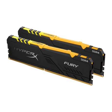 Pomnilnik DDR4 16GB (2x8GB) 3600 Kingston HX FURY RGB, HX436C17FB3AK2/16