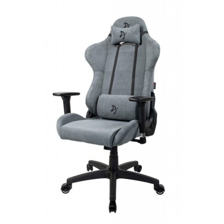 Gaming stol Arozzi Torretta mehka tkanina - siva