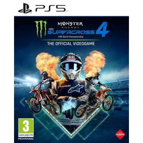 Igra Monster Energy Supercross: The Official Videogame 4 (PS5)