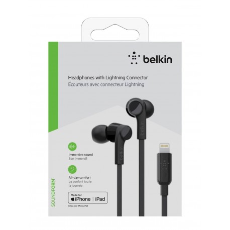 Belkin SOUNDFORM Lightning, črne