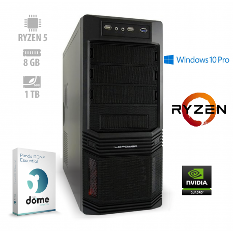 Osebni računalnik ANNI WORKSTATION Advanced / R5 3600 / P400 / W10P / PF7