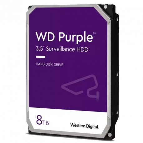 Trdi disk WD PURPLE 8TB 3,5" SATA3 128 MB 5640rpm