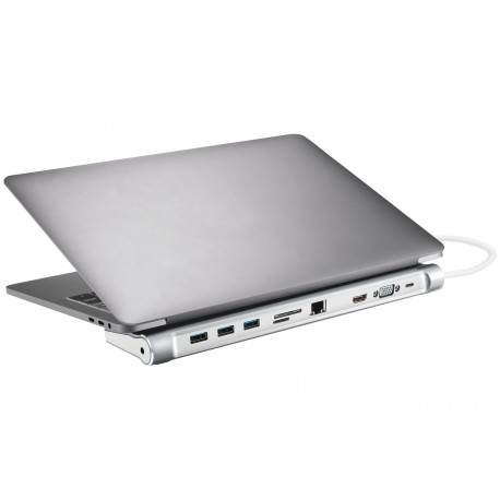 Priklopna postaja Sandberg USB-C 10v1, DEMO