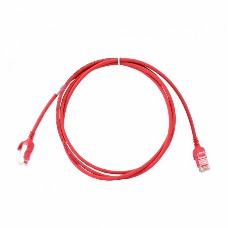 UTP CAT.6 patch   1,5m Leviton rdeč 3,8mm HighFlex