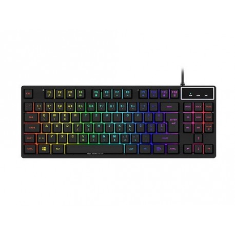 Tipkovnica USB UVI GREED MINI, Mem-chanical Switch, RGB, SLO
