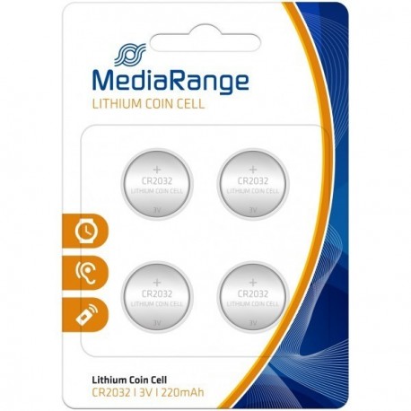 Baterija MediaRange CR2032 3v 4/1