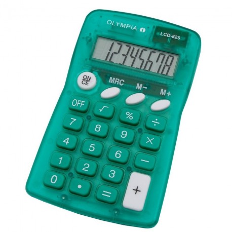 Kalkulator olympia lcd 825 8-mestni zelen