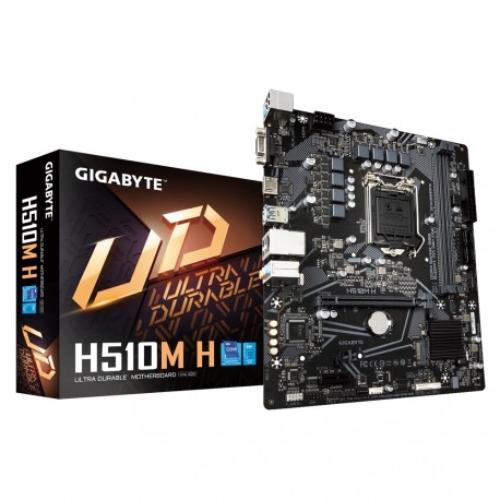 Matična plošča GIGABYTE H510M H, DDR4, LGA1200, mATX