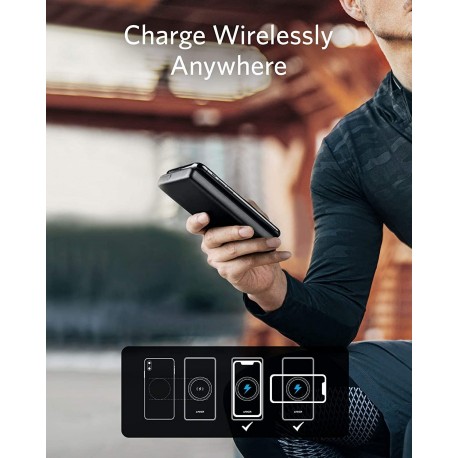 Prenosna baterija Anker PowerCore III Wireless, A1617H11