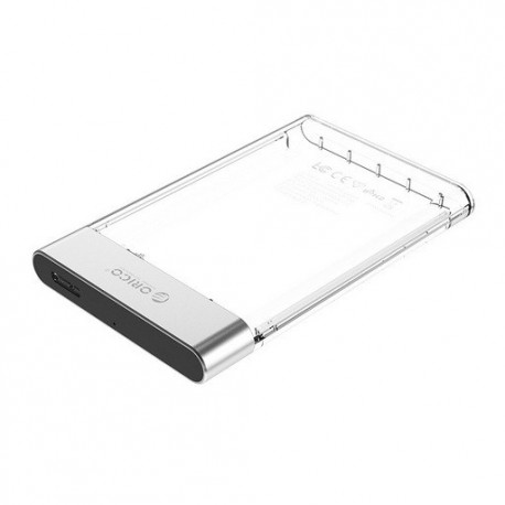 Zunanje ohišje za HDD/SSD 2,5, USB 3.0 UASP v SATA3, prozorno, ORICO 2129U3